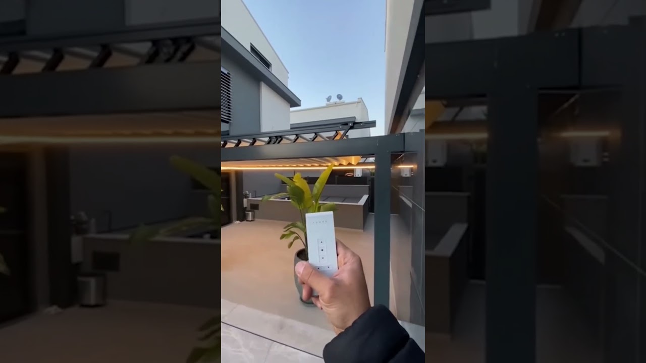 IOT Akıllı Çatı: Bioklimatik Pergola